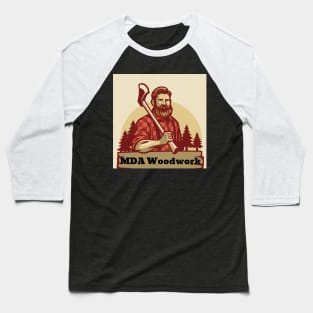 MDA Woodwork Lumberjack Baseball T-Shirt